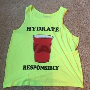 Hydrate Responsibly Tank Top